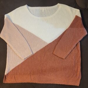 Maurices Women's Tri-Tone Sweater